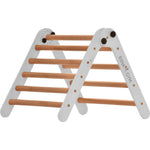 Kletterdreieck 60cm faltbar und lackiert (Farbe auf Wasserbasis) - Kletterling – einfach Kind sein