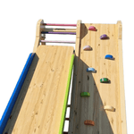 Kletterdreieck ROOT TALL + Rutsche | IN & OUTDOOR | 120 cm | klappbar - Kletterling – einfach Kind sein
