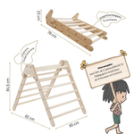 klappbares Kletterdreieck KOALA | 65 cm | 1 Teil | verstaubar - Kletterling – einfach Kind sein