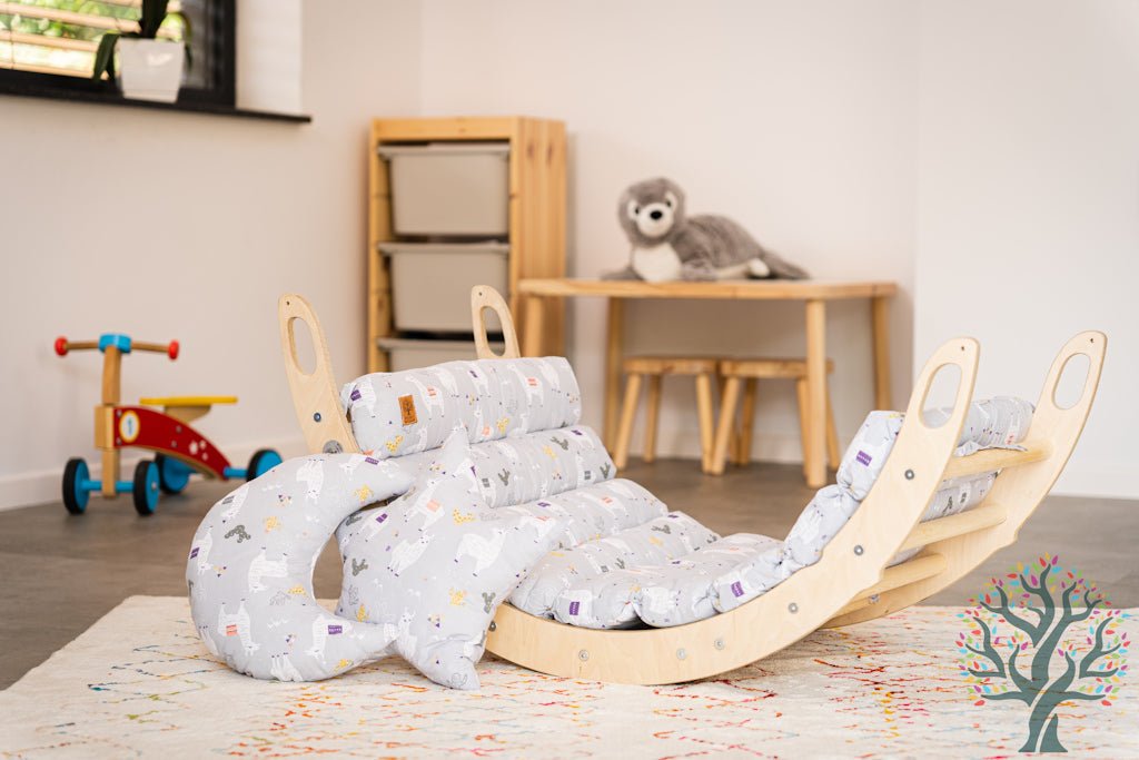 Faltbares Kletterdreieck - Set INSPIRATION | für Kitas zertifiziert | optional mit Kissen - Kletterling – einfach Kind sein