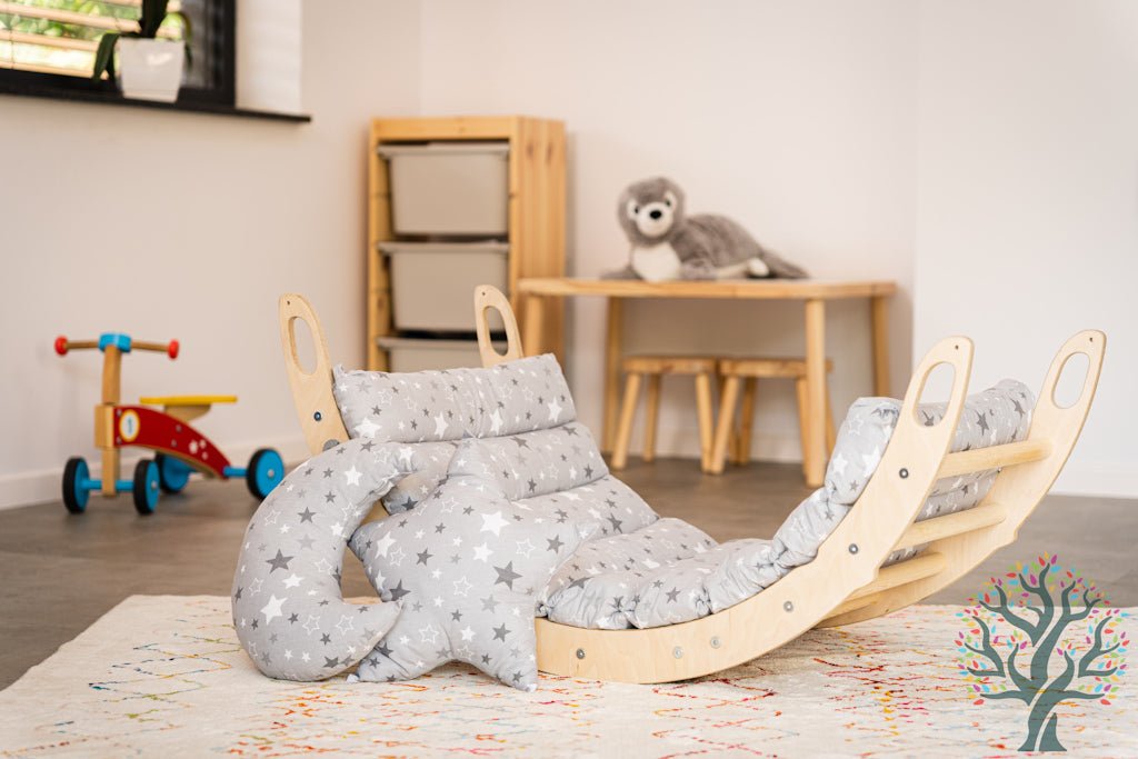 Faltbares Kletterdreieck - Set INSPIRATION | für Kitas zertifiziert | optional mit Kissen - Kletterling – einfach Kind sein