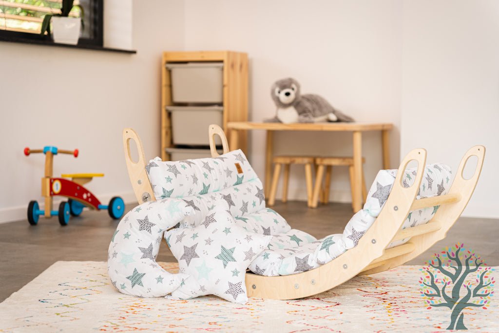 Faltbares Kletterdreieck - Set INSPIRATION | für Kitas zertifiziert | optional mit Kissen - Kletterling – einfach Kind sein