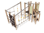 Klettergerüst SPIELPLATZ 120 | Robuste Outdoor - Lösung für Kitas (Alter bis 6 Jahre) - Kletterling – einfach Kind sein