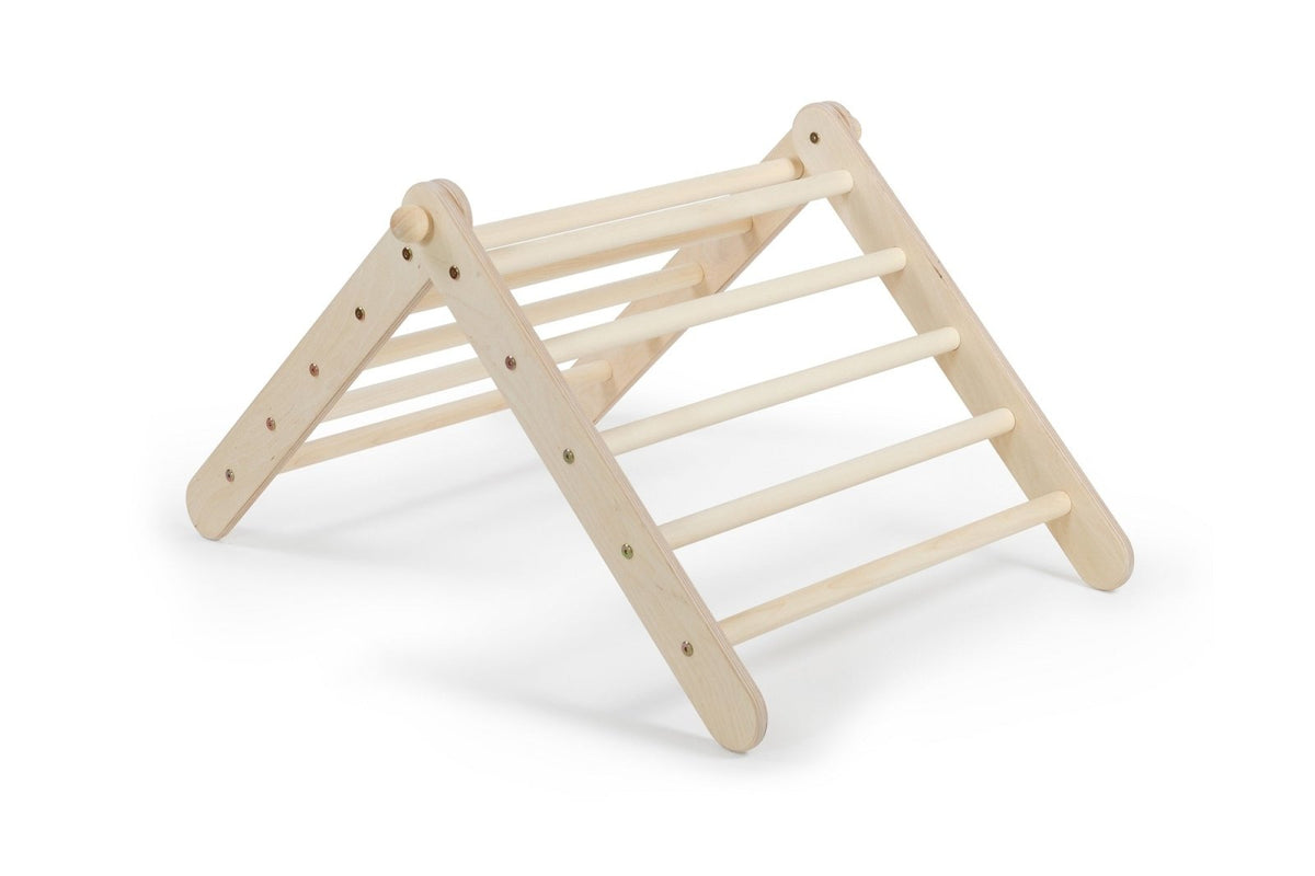 höhenverstellbares Kletterdreieck - Set ZICKENLING SET | 5 - fach verstellbar | 60cm| Dreieck + Rutsche + Bogen - Kletterling – einfach Kind sein