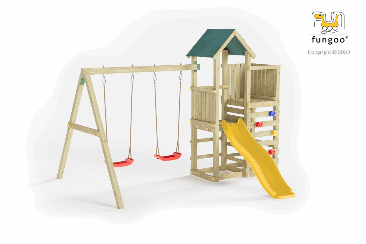 Spielturm Chester - Kletterling – einfach Kind sein