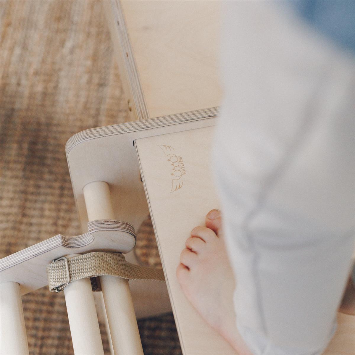 Kletter - und Rutschrampe - Kletterling – einfach Kind sein
