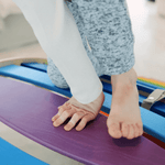 Spielset "Dynamik" natur - Montessori - Bogen mit Rutsche und Kissen - Kletterling – einfach Kind sein