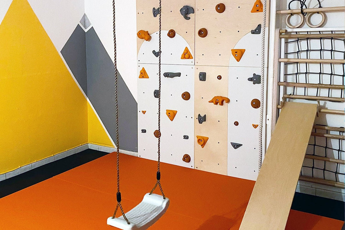 Einzelelement Kletterwand BK INDOOR | 118 x 78 cm | 20 Loch - Kletterling – einfach Kind sein