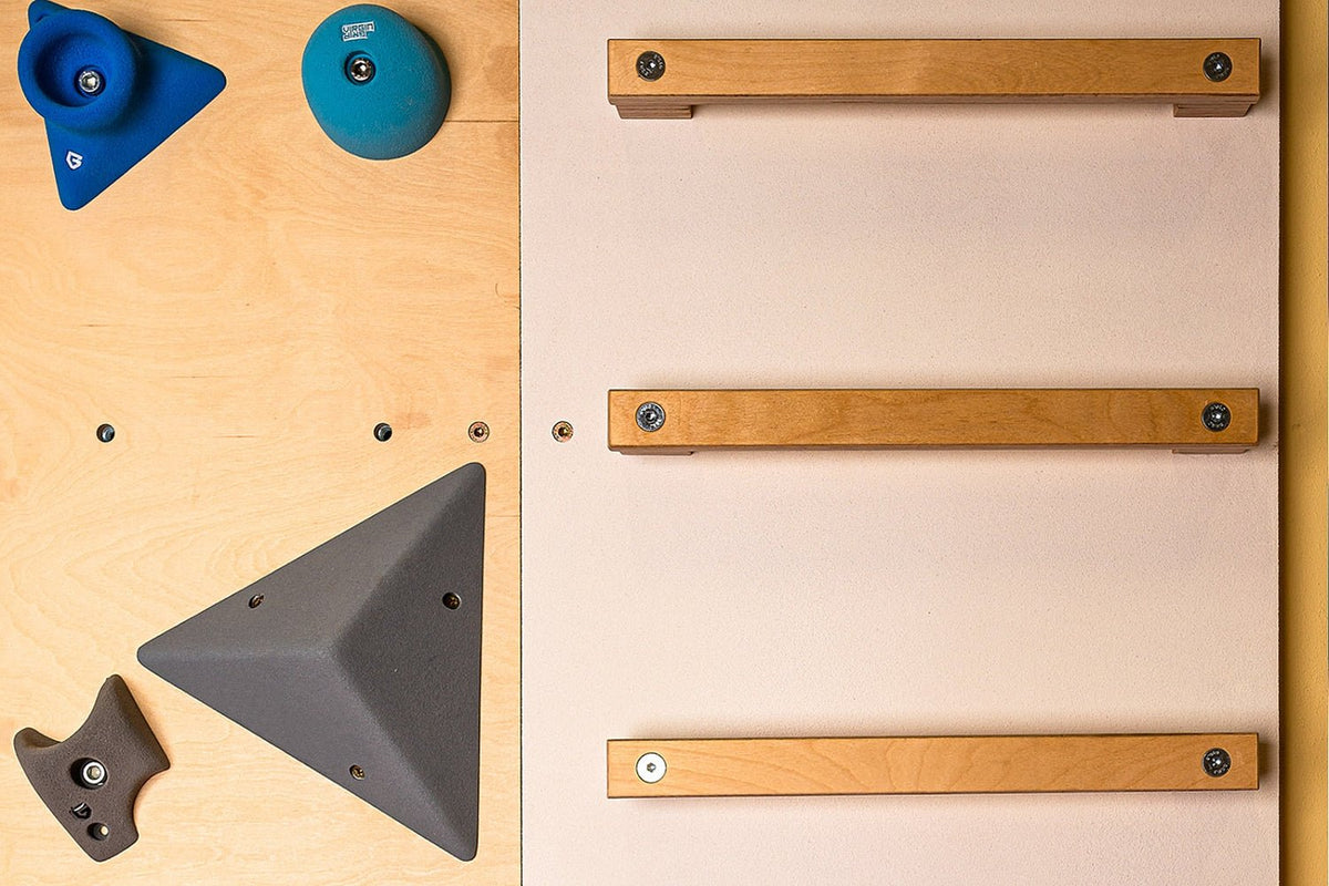 Einzelelement BK Dreieck rechts | Kletterwand BK INDOOR | 118 x 78 cm | 9 Loch - Kletterling – einfach Kind sein