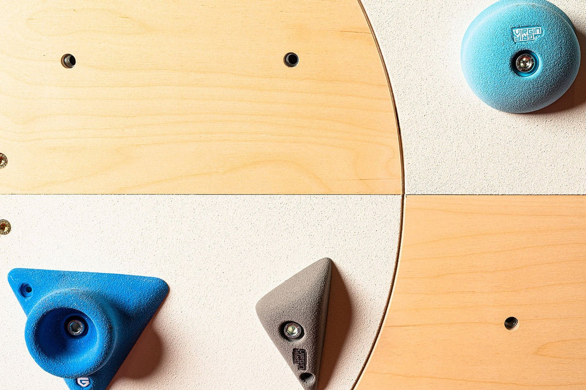 Einzelelement BK Dreieck rechts | Kletterwand BK INDOOR | 118 x 78 cm | 9 Loch - Kletterling – einfach Kind sein