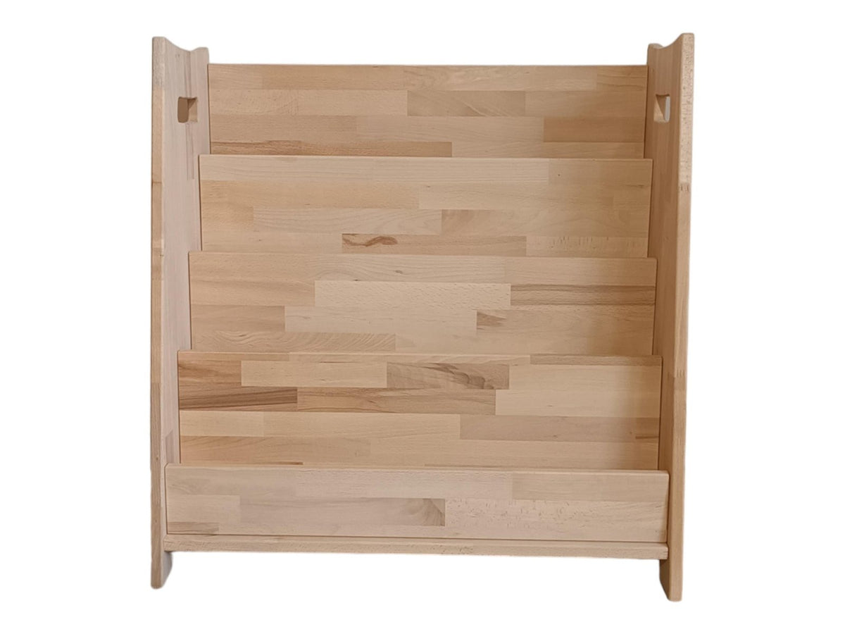 Montessori Bücherregal fürs Kinderzimmer 72 cm x 73 cm x 36 cm - Kletterling – einfach Kind sein