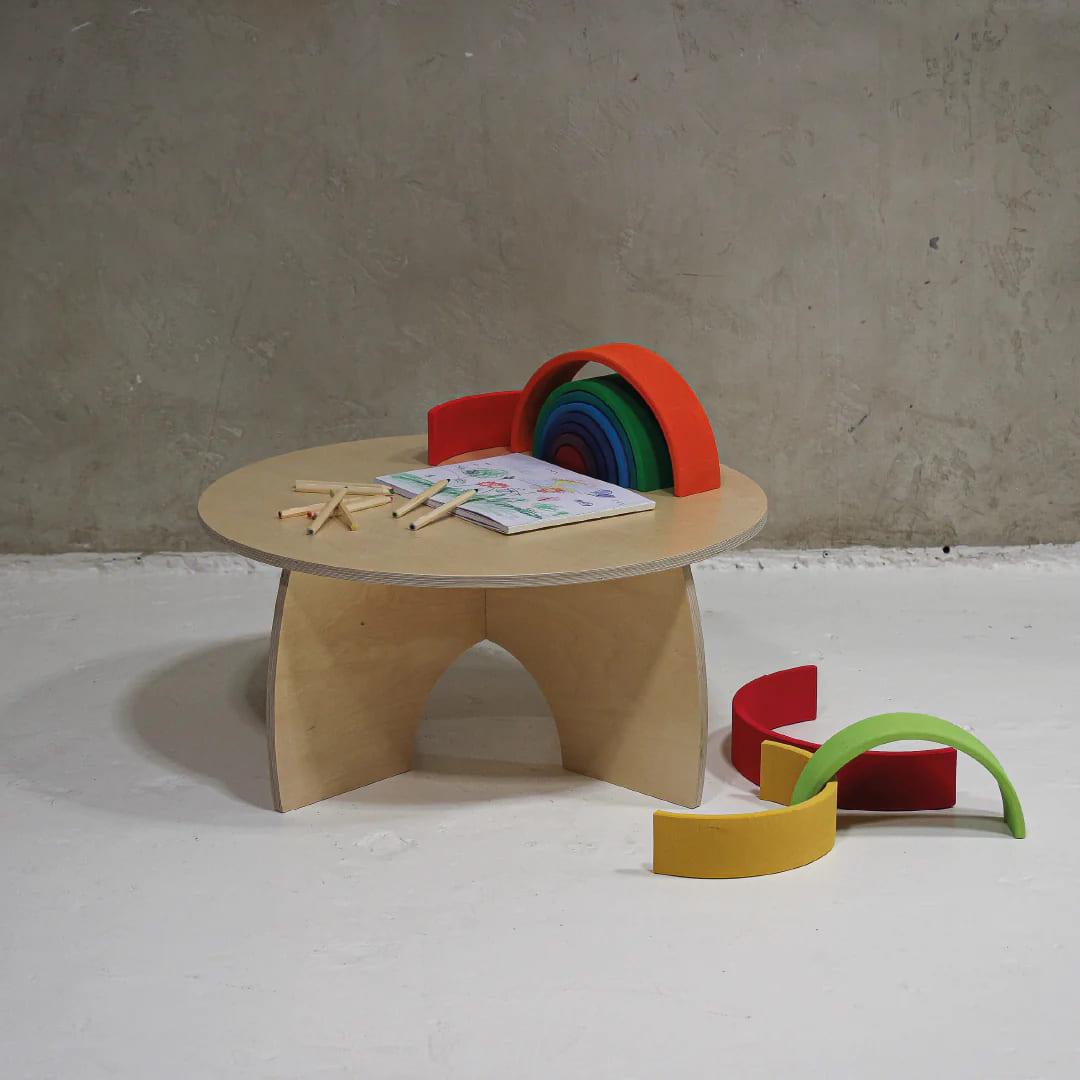 Montessori Tisch für Kinder im Alter von 1 - 6 Jahren - Kletterling – einfach Kind sein