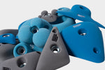 Kletterwand BK OUTDOOR aus 2 Teilen | 236 x 78 cm | inkl. 15 Griffen | 40 Loch - Kletterling – einfach Kind sein