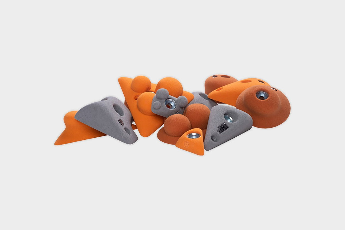 Klettergriffe BK IN & OUTDOOR | 15 Stück | Zubehör BK Kletterwände - Kletterling – einfach Kind sein