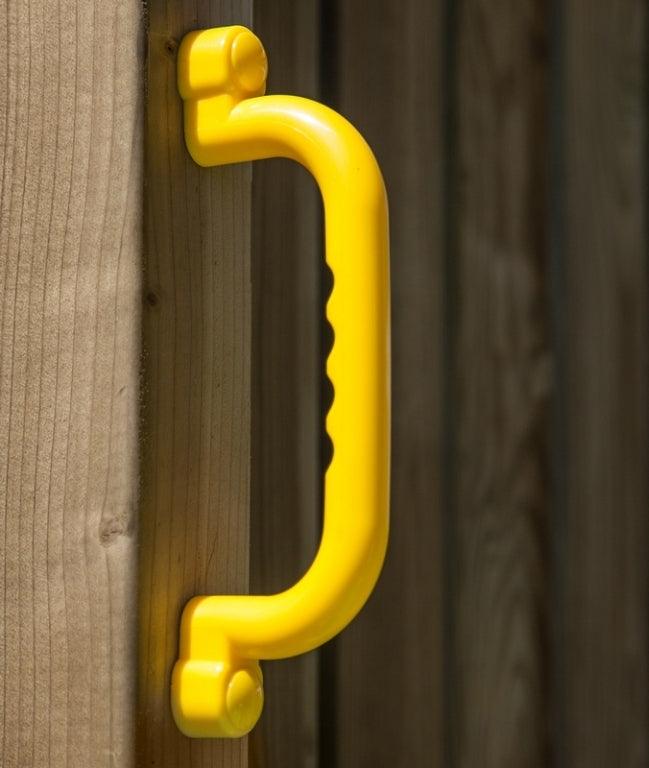 Spielturm TipTop mit Rutsche Leiter und Kletterwand, Klettergriffen, Bodenanker - Kletterling – einfach Kind sein