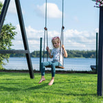 Schaukel für Kinder - Set grau - Kletterling – einfach Kind sein