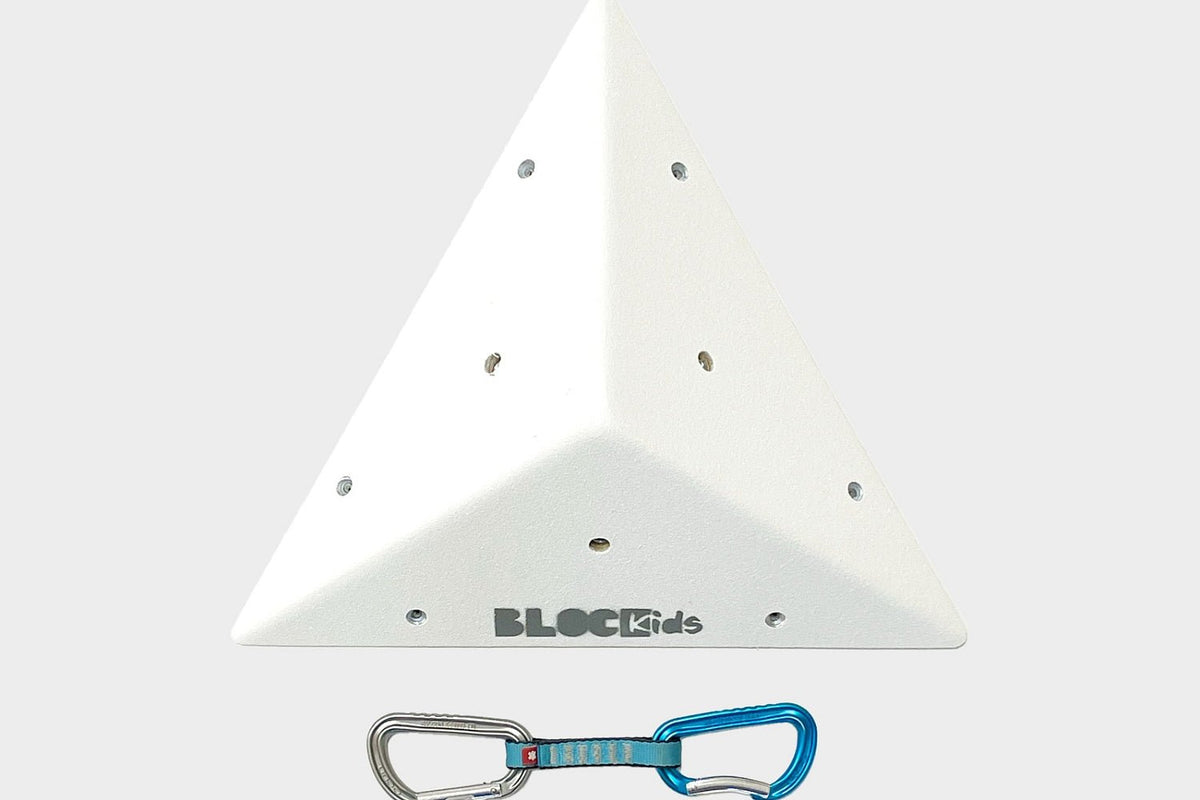 3D Klettervolumen BK | Gleichseitiges Dreieck klein | INDOOR | 1 Teil | 45 x 45 x 13 cm | Zubehör BK Kletterwände - Kletterling – einfach Kind sein