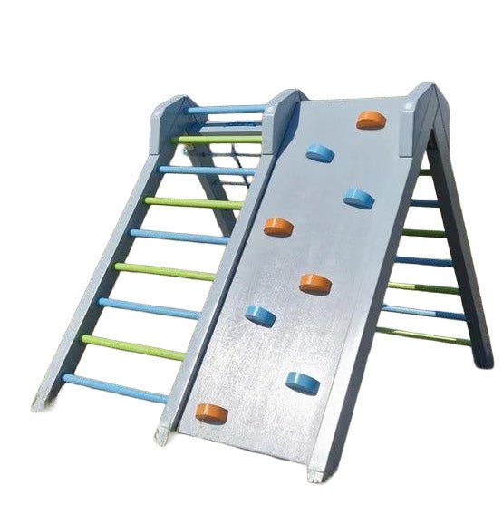 Kletterdreieck ROOT 100 | IN & OUTDOOR | 100 cm | klappbar | Wunschfarbe möglich - Kletterling – einfach Kind sein