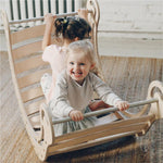 XXL Montessori Kletterbogen und Kletterwippe - Kletterling – einfach Kind sein